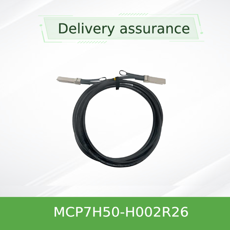 2m HDR100 Kabel Mellanox DAC Langsung Pasang Kabel Serat MCP7H50-H002R26 MCP7H50-V0xxR QSFP56