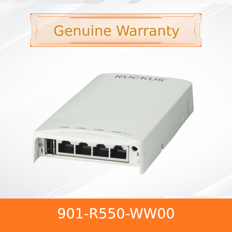 Titik Akses Dalam Ruangan WiFi6 Ruckus R550 901-R550-WW00 2.4GHz Wireless AP