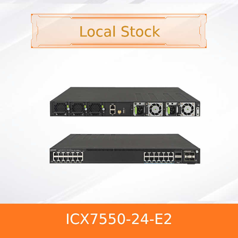 Sakelar Ruckus Icx7550-24-E2 Tingkat Lanjut dengan 24 Port untuk Konektivitas yang Mulus