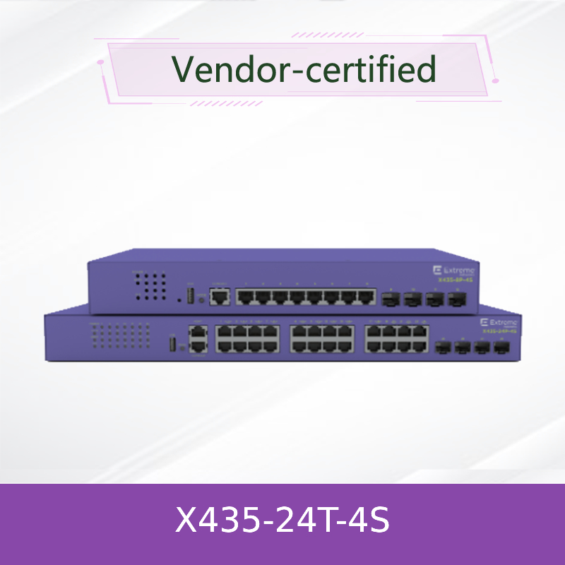 X435-24t-4s Premium Gigabit Ethernet Switch untuk peningkatan keandalan jaringan