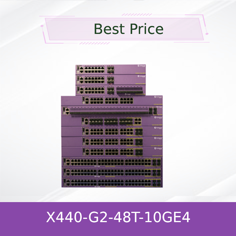 Produsen Supply Extreme Network Switch16534 X440-G2-48t-10ge4 Ethernet Network Switch Extreme Xos