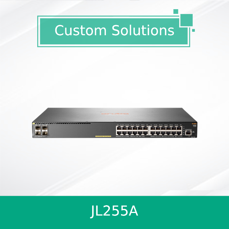 Sakelar Hpe Aruba Networking 2930f 24G Poe+ 4SFP+ JL255A Baru dan Asli