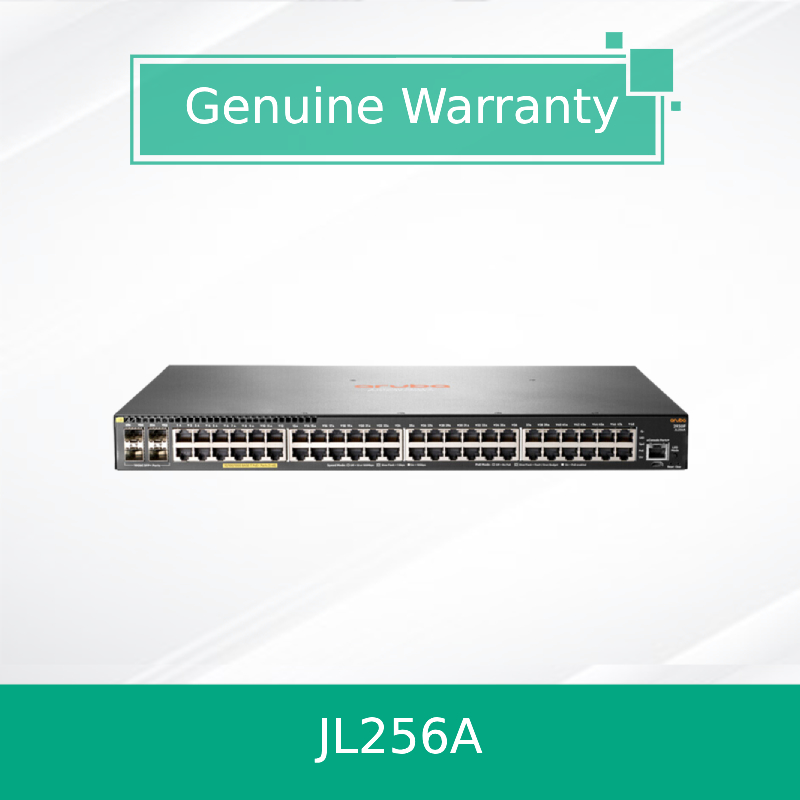 Hpe Aruba Networking 2930f 48g Poe+ 4SFP+ Switch JL256A Baru dan Asli