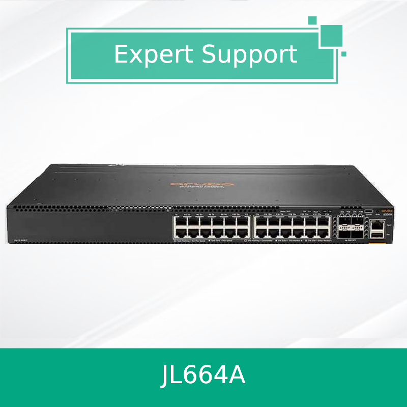 Sakelar Internet Aruba Seri 6300m Sakelar 24-Port 1gbe dan 4-Port SFP56 Jl664A