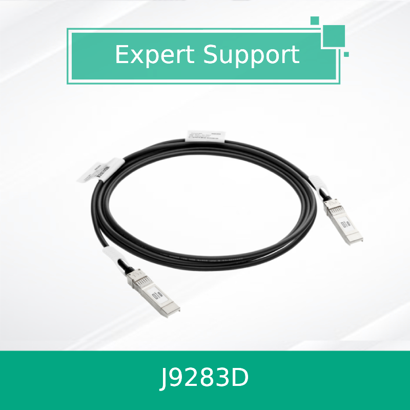 Kabel Tembaga Direct Attach Hpe Aruba Networking 10g SFP+ ke SFP+ 3m (J9283D)
