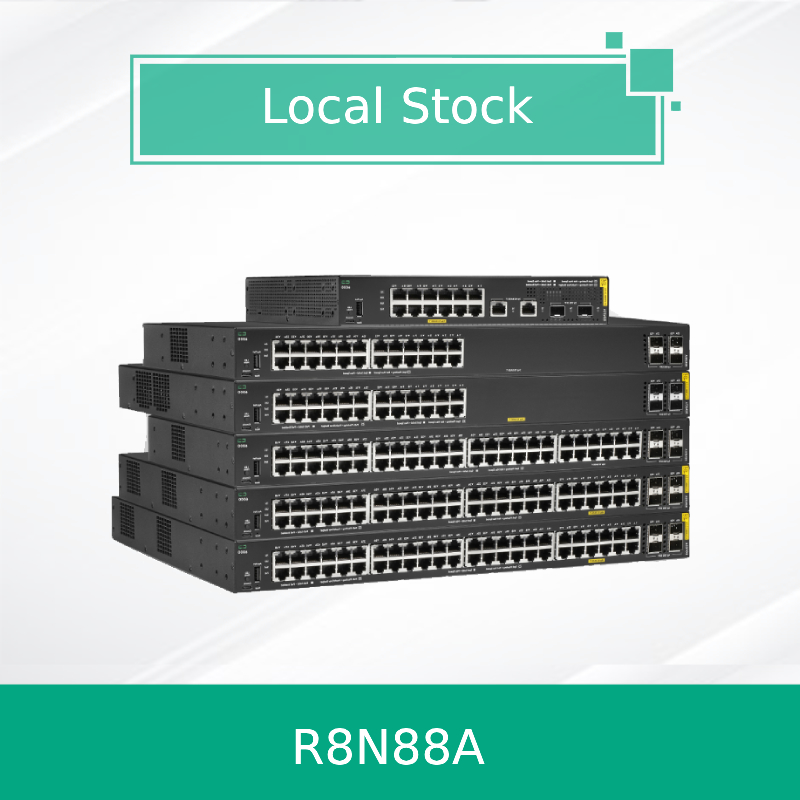 Hpe Aruba Networking Cx 6000 24G 4SFP Switch (R8N88A) Baru dan asli