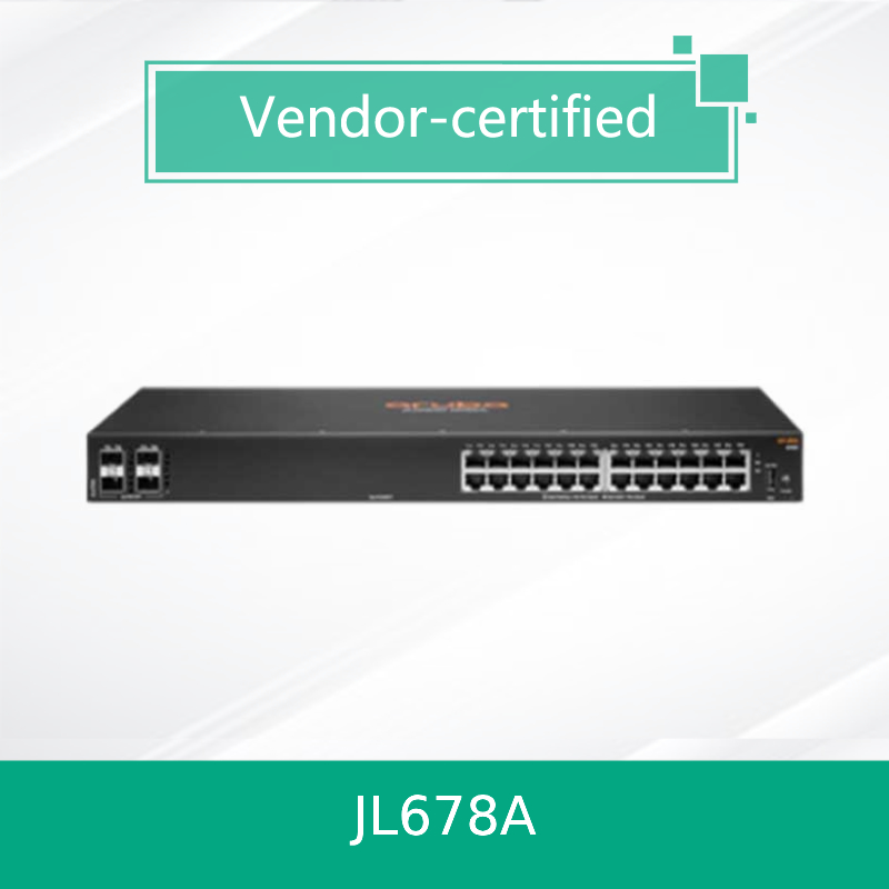 Sakelar Hpe Aruba Networking Cx 6100 24G 4SFP+ (JL678A) Baru dan asli