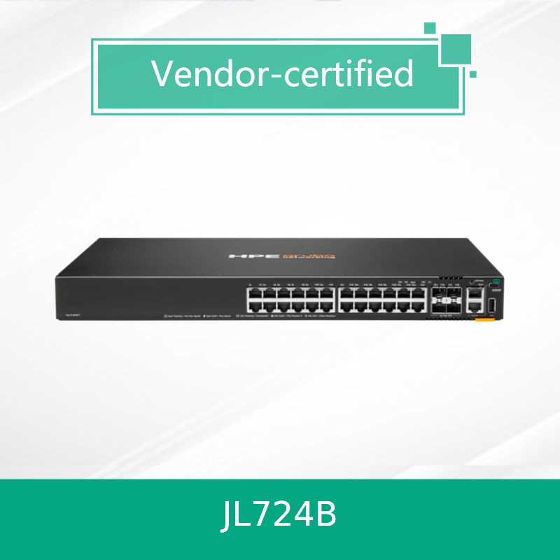 High-Performance Access Layer Switches Cx 6200f 24G 4SFP+ Switch (JL724B) Switch Jaringan Aruba yang ramah pengguna