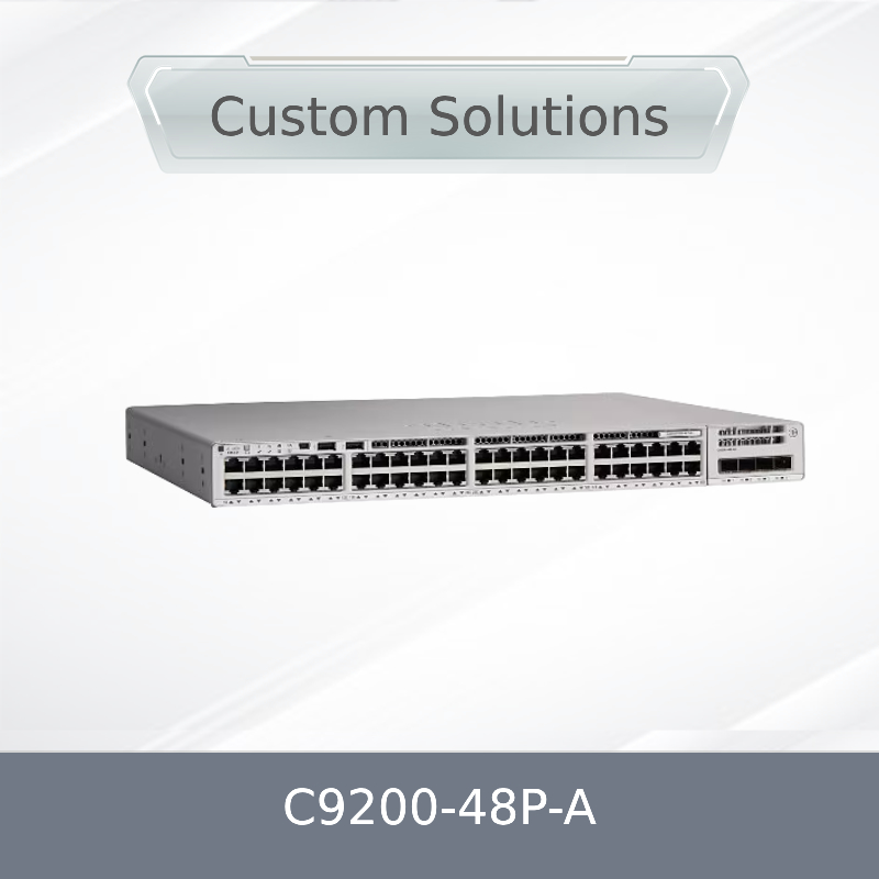 Sakelar Jaringan Advantage Poe+ 48-Port C9200 Series C9200-48p-a Cisco Berkualitas Tinggi