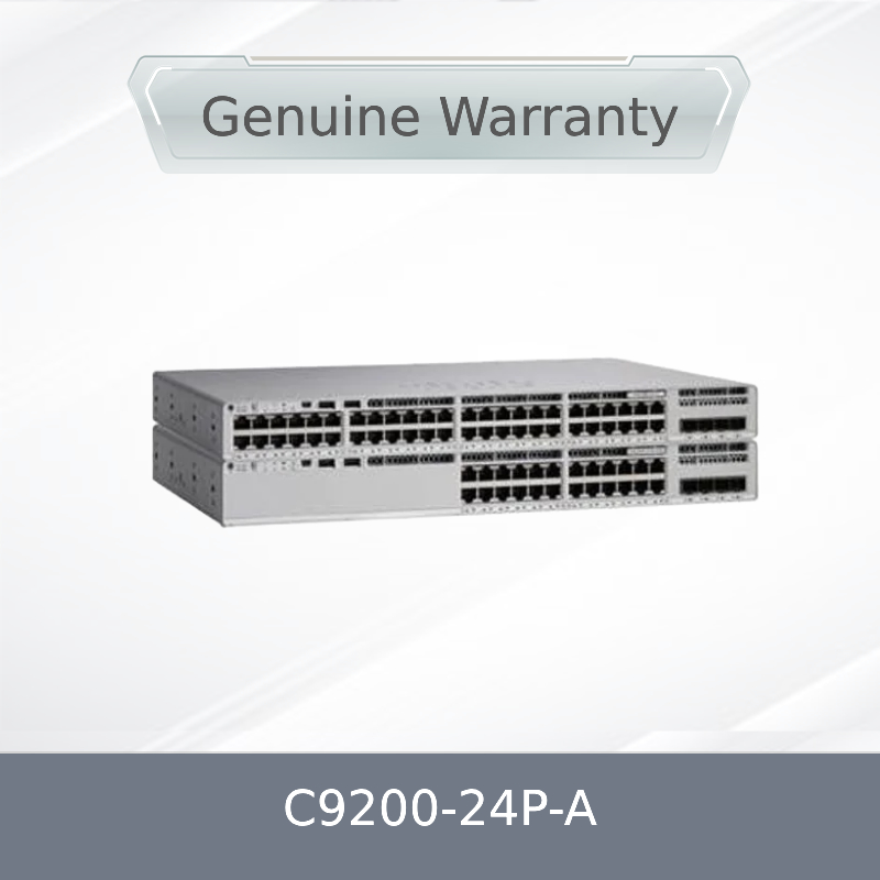 New Original C9200-24p-a 24-Port Poe+ Switch dengan Keuntungan Jaringan