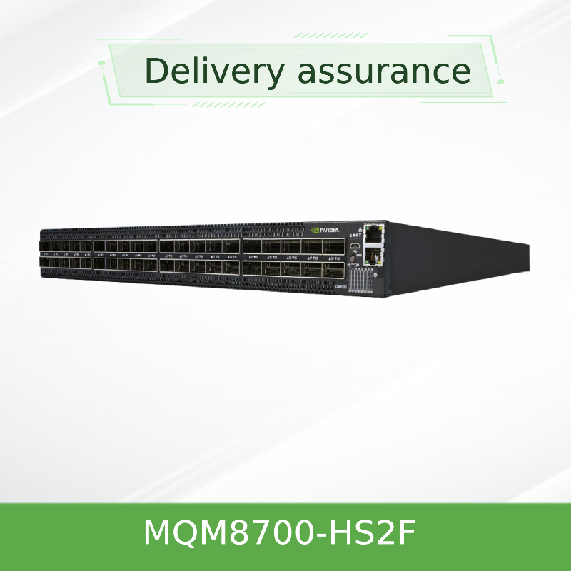Sakelar InfiniBand NVIDIA Quantum MQM8700-HS2F 200G 40-Port dengan Aliran Udara P2C