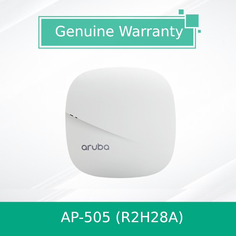 Titik Akses Aruba AP-505 (R2H28A) Wi-Fi 6 802.11ax Nirkabel Dalam Ruangan Siap IoT