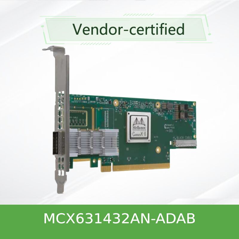 NVIDIA ConnectX-6 Lx MCX631432AN-ADAB 25/50GbE OCP 3.0 SmartNIC dengan Offload IPsec & SDN