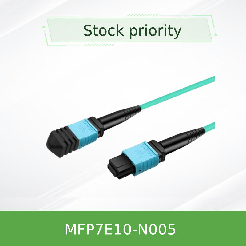 Kabel Fiber Optik Multimode MPO-12/APC ke MPO-12/APC 5m NVIDIA MFP7E10-N005 untuk 400G/NDR InfiniBand & Ethernet