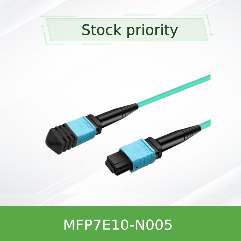 Kabel Serat Optik Multimode NVIDIA Mellanox MFP7E10-N005 50m MPO-12/APC | Tipe-B 8-Serat untuk 800G/400G