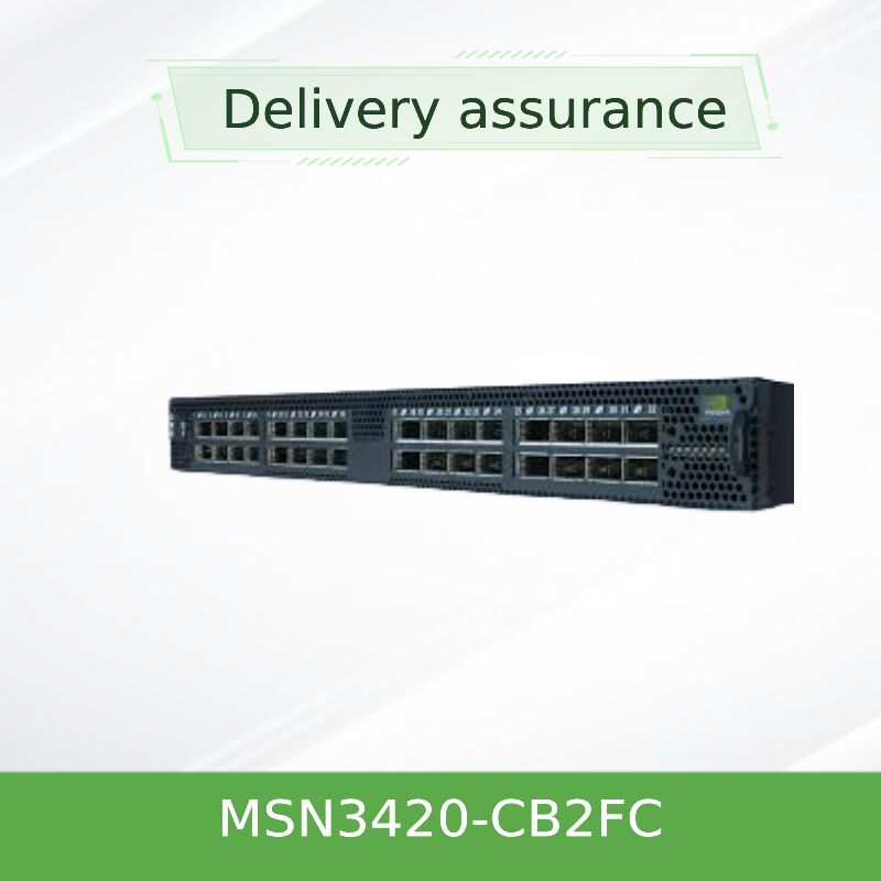 NVIDIA Spectrum SN3420 MSN3420-CB2FC ️ 48-Port 25GbE & 12-Port 100GbE Top-of-Rack Switch dengan Cumulus Linux
