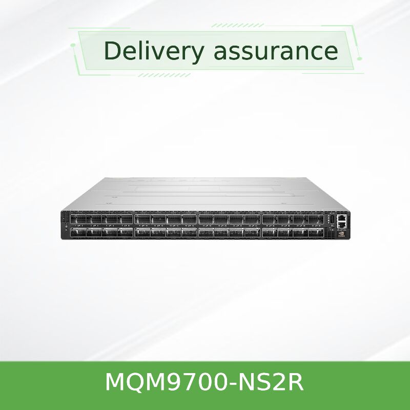 NVIDIA Quantum-2 MQM9700-NS2R Switch InfiniBand Terkelola 64-Port 400Gb/s dengan Aliran Udara Terbalik (C2P)