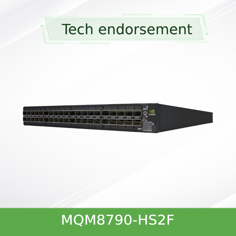NVIDIA Quantum MQM8790-HS2F 200Gb/s InfiniBand Switch 40 Port 16Tb/s