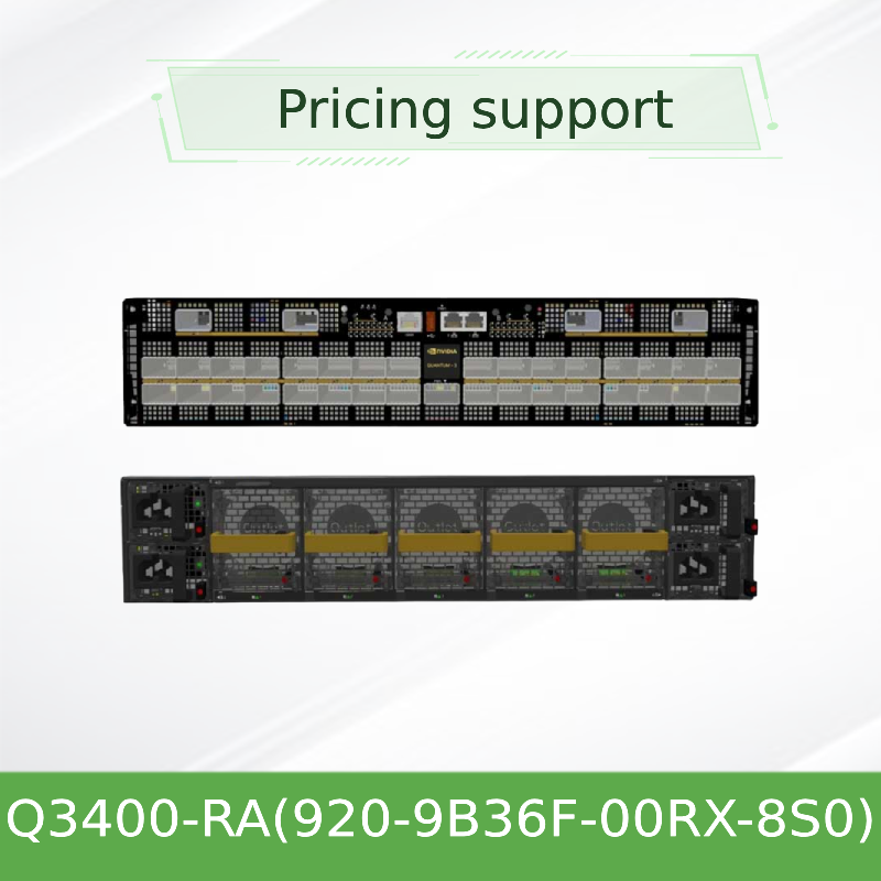 NVIDIA Q3400-RA 144-Port 800Gb/s XDR InfiniBand Switch untuk AI