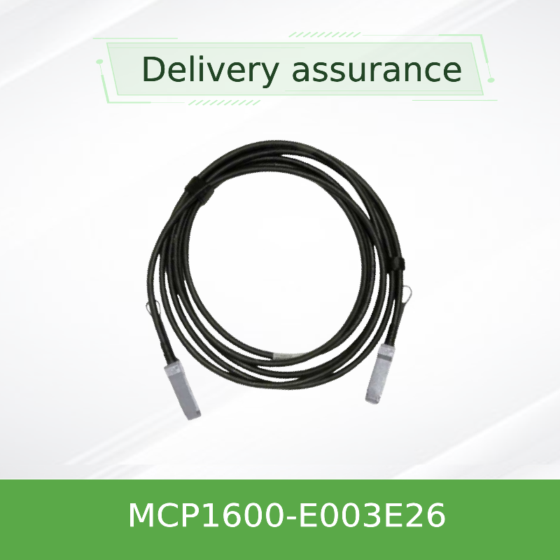 Mellanox MCP1600-E003E26 100Gb/s QSFP28 Passive DAC Kabel 3m, 26 AWG, InfiniBand EDR & 100GbE Kompatibel