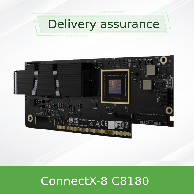 NVIDIA ConnectX-8 SuperNIC C8180 800Gb/s InfiniBand & Ethernet Smart NIC, PCIe Gen6, OSFP/QSFP112