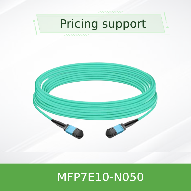 Kabel Optik NVIDIA MFP7E10-N050 MPO-12/APC 50m untuk Transceiver ConnectX-7 / BlueField-3 dan OSFP/QSFP112